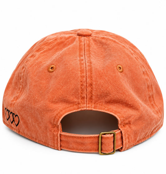 ALB dad hat - Washed Pink — back