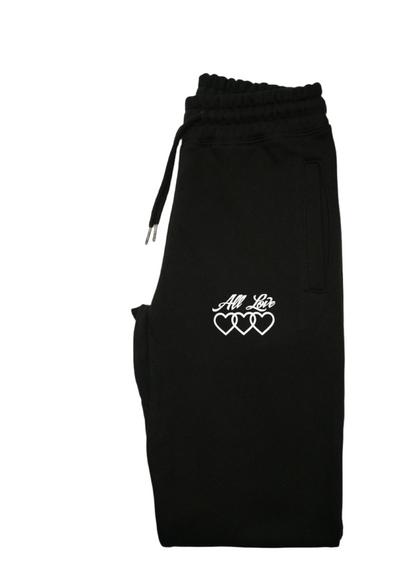 “Oreo” sweatpants - Black