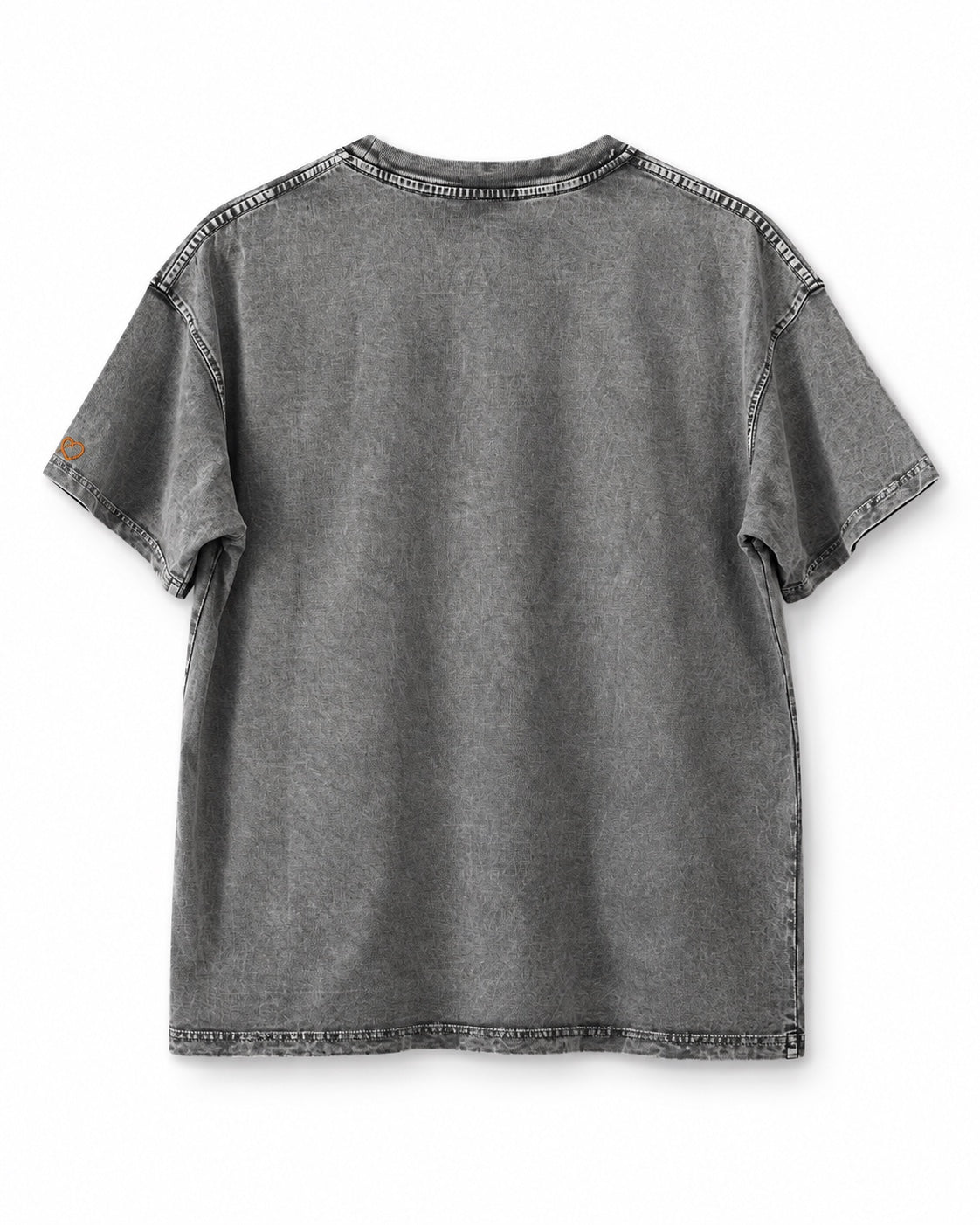 it’s all love… tee - Washed Grey — back