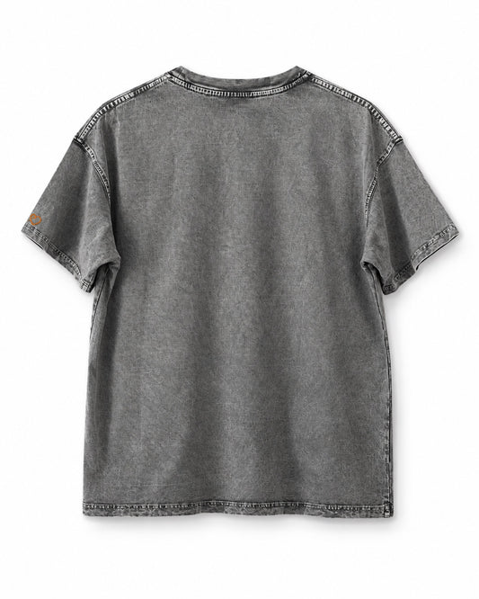it’s all love… tee - Washed Grey — back